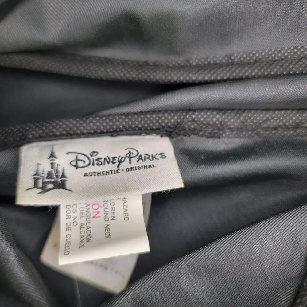 Walt Disney World Vintage 1971 Foldable Black Travel Duffle Bag With Shoulder St
